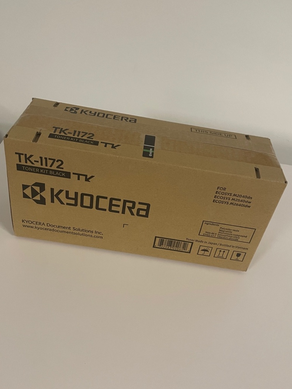🖨️ Kyocera TK-1172 Black Toner Kit 🖨️